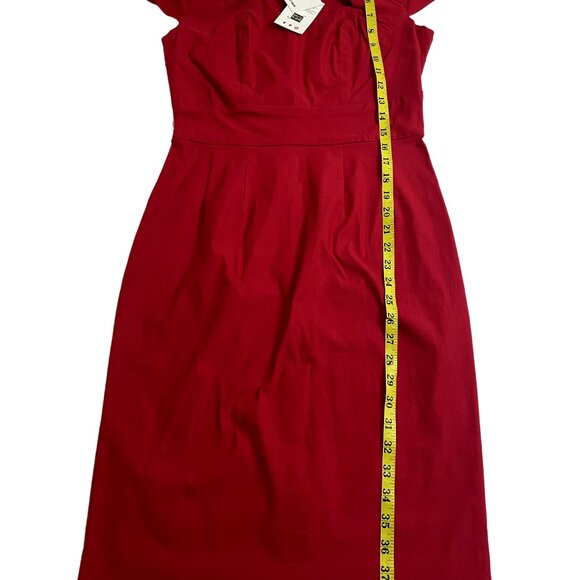 Grace Karin Womens 50s 60s Vintage Pencil Dress Bodycon Cap Sleeve Dress NTW Med - Picture 11 of 12